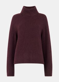 Roll Neck Wool Mix Jumper