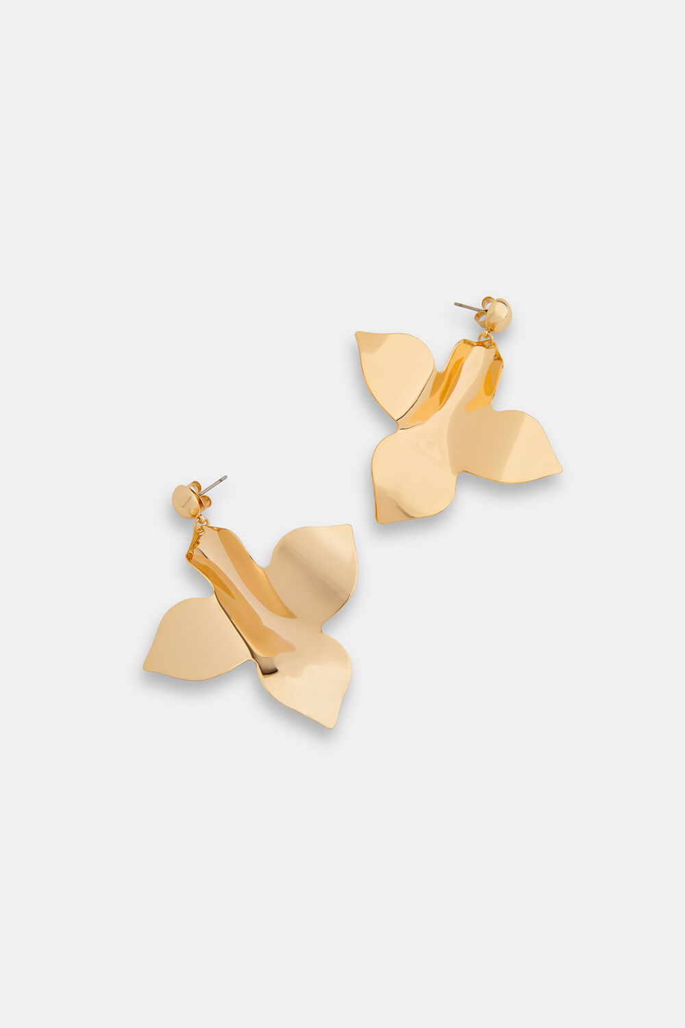 Statement Leaf Stud Earring