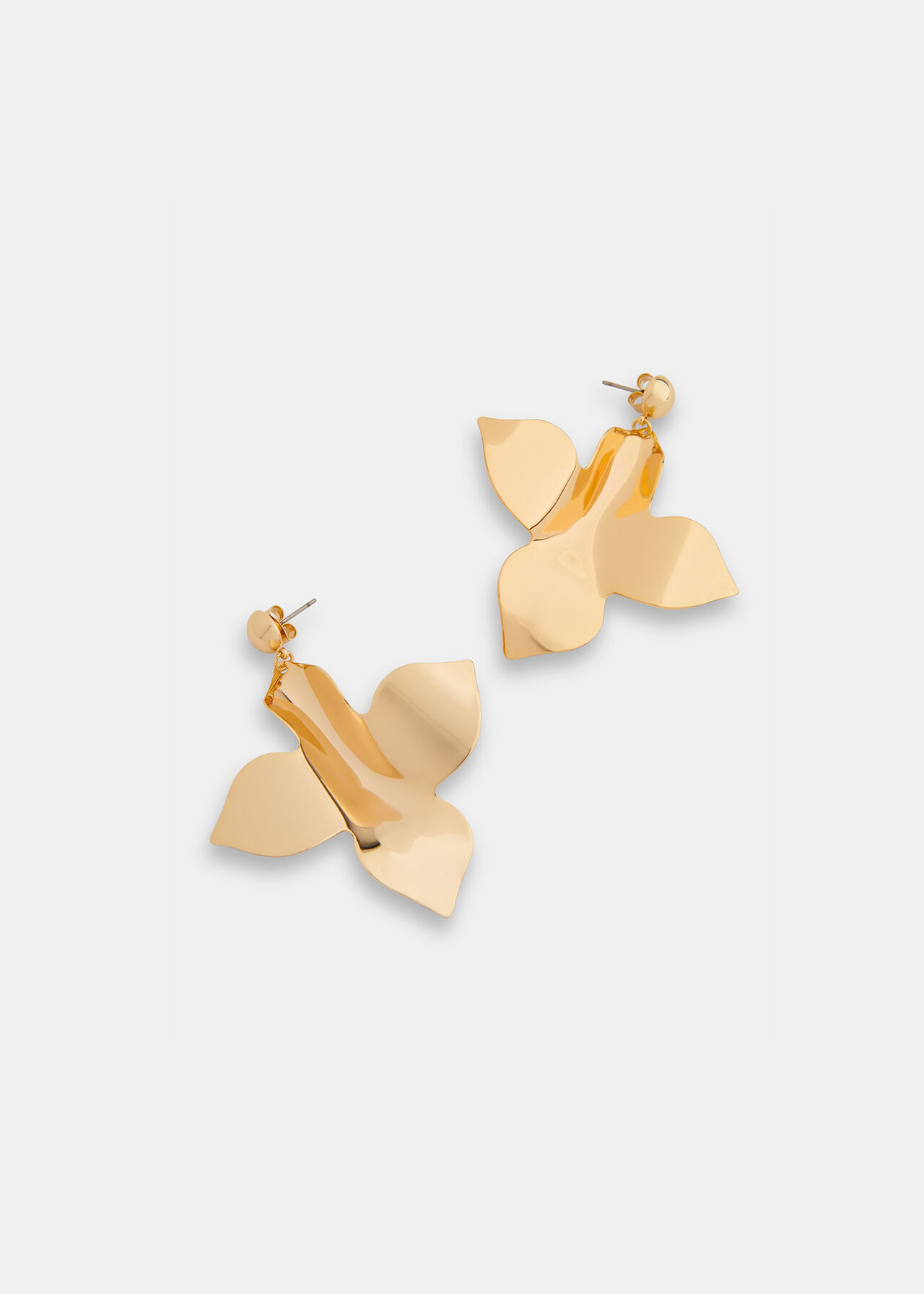 Statement Leaf Stud Earring