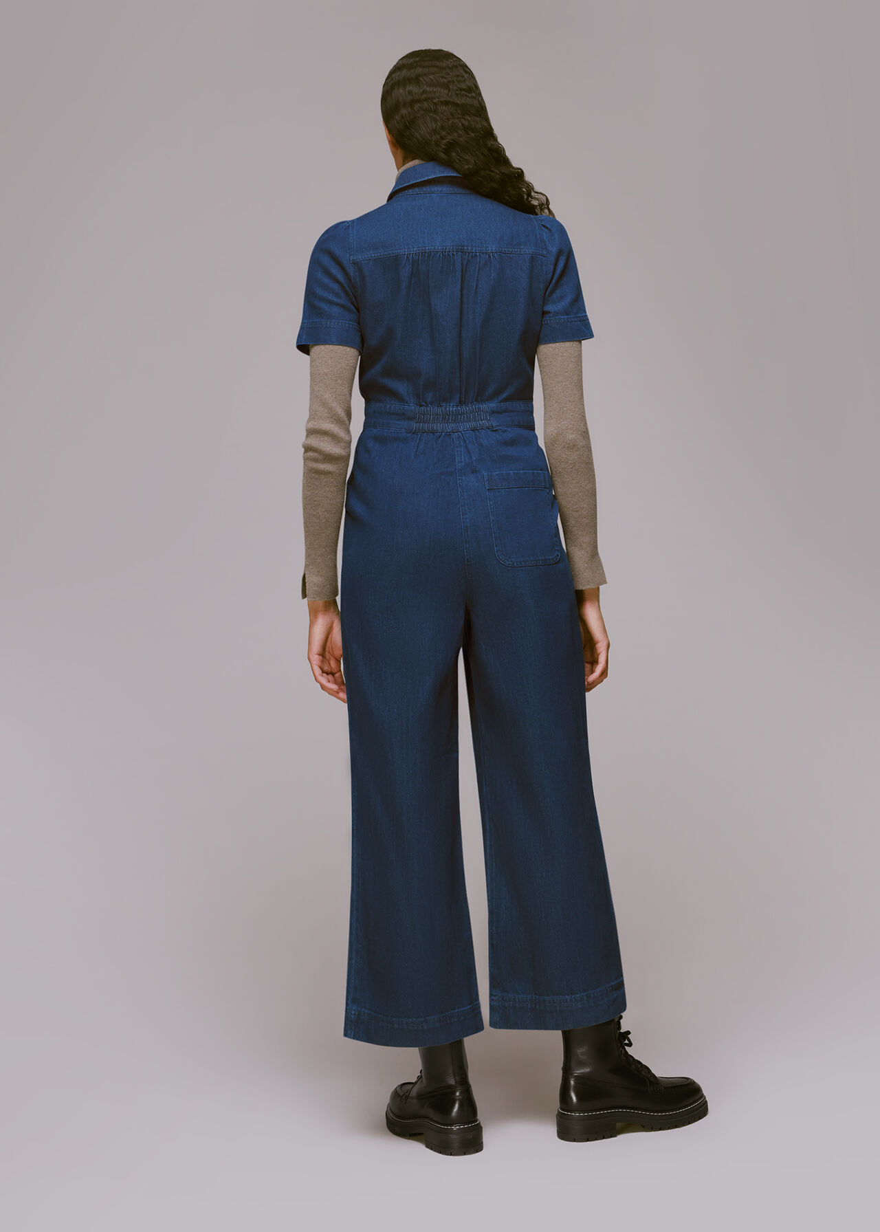 Emma Denim Jumpsuit