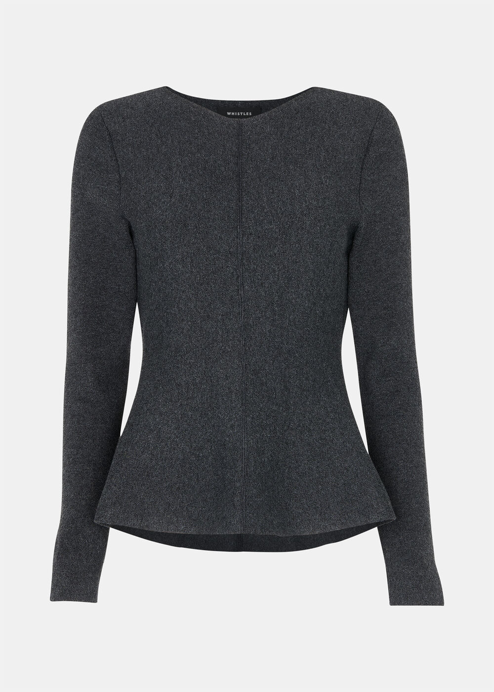 Peplum Detail Knit