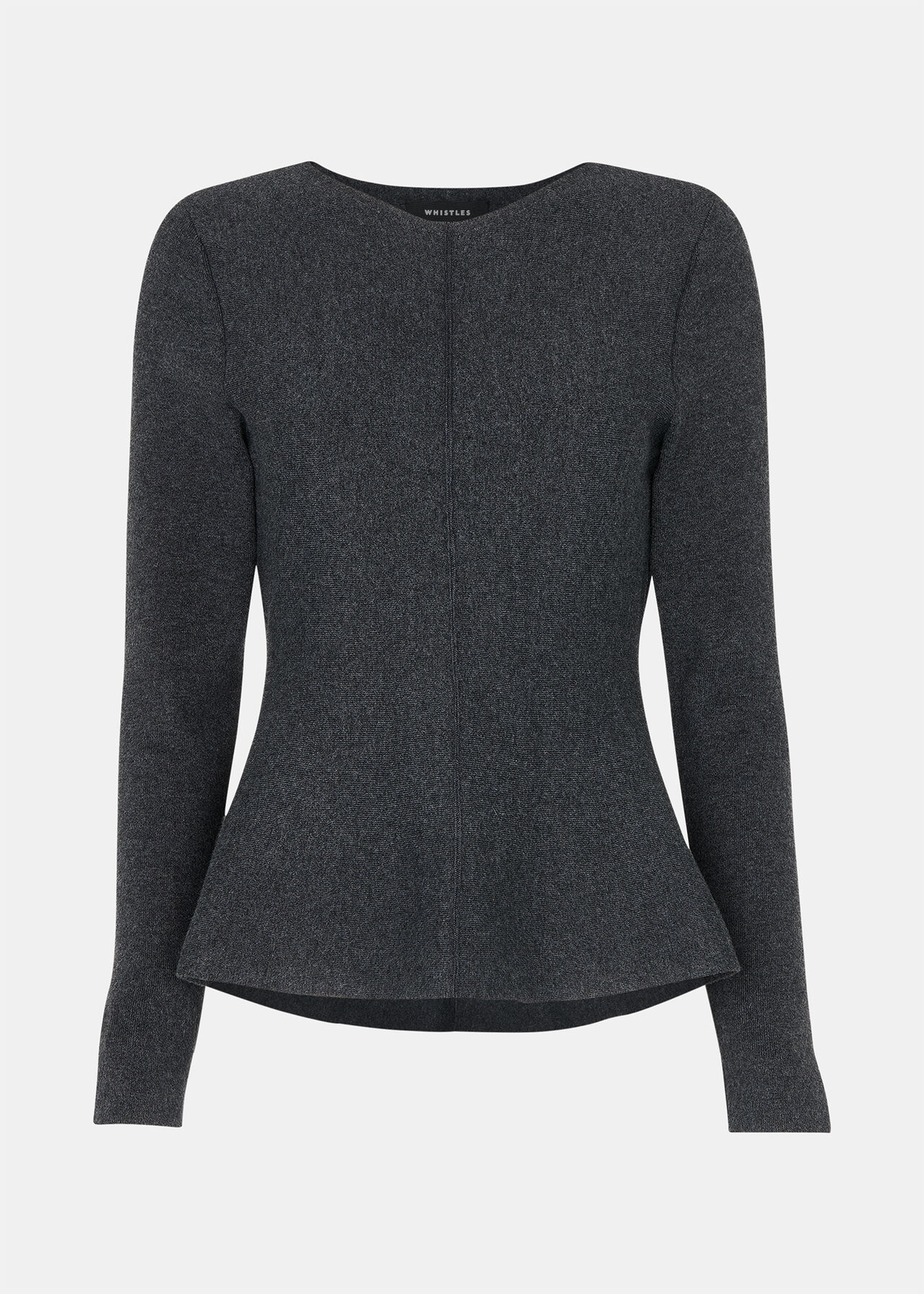 Peplum Detail Knit
