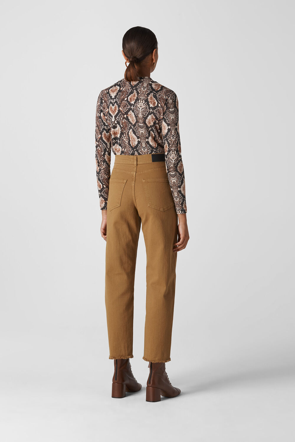 Snake Print Essential Top Snake Print