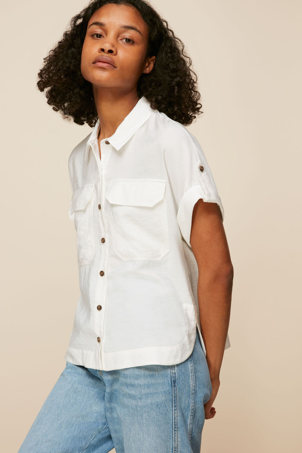 Elena Pocket Detail Shirt