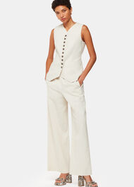 Lindsey Linen Blend Trouser