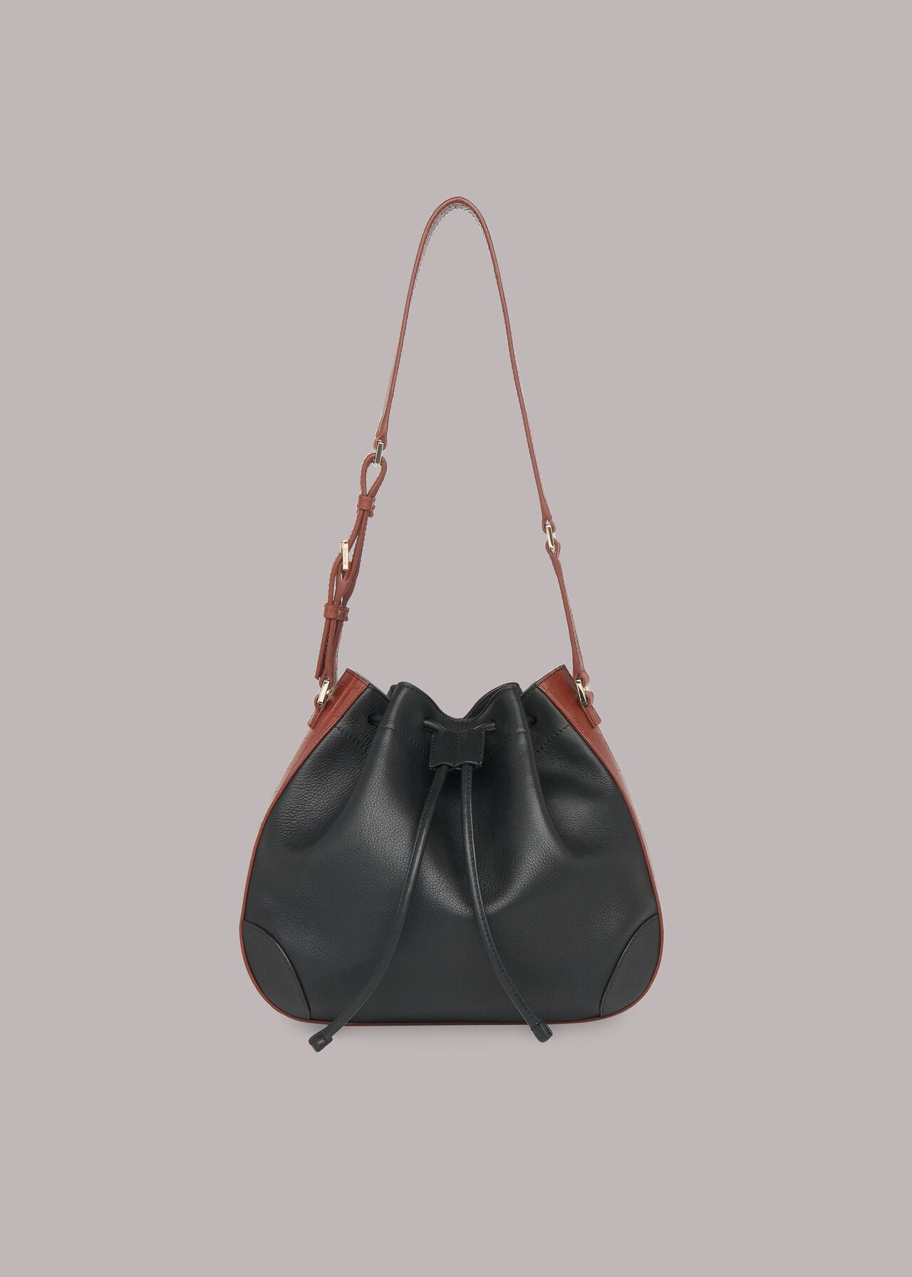 Derin Drawstring Shoulder Bag
