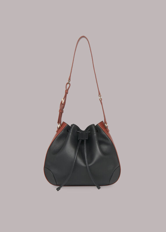Derin Drawstring Shoulder Bag