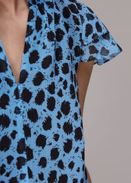 Brushed Dalmatian Blouse