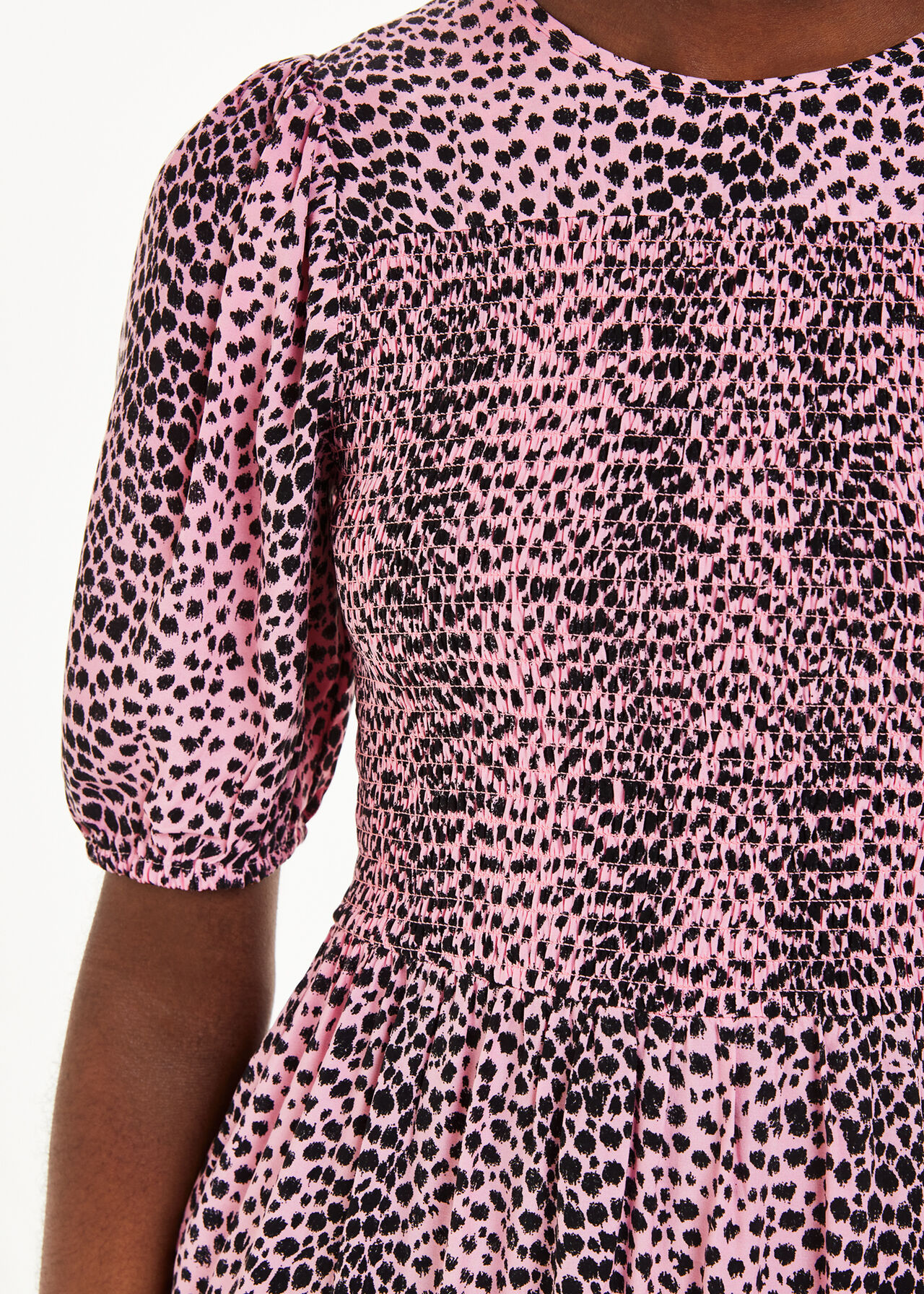 Sketched Cheetah Dress