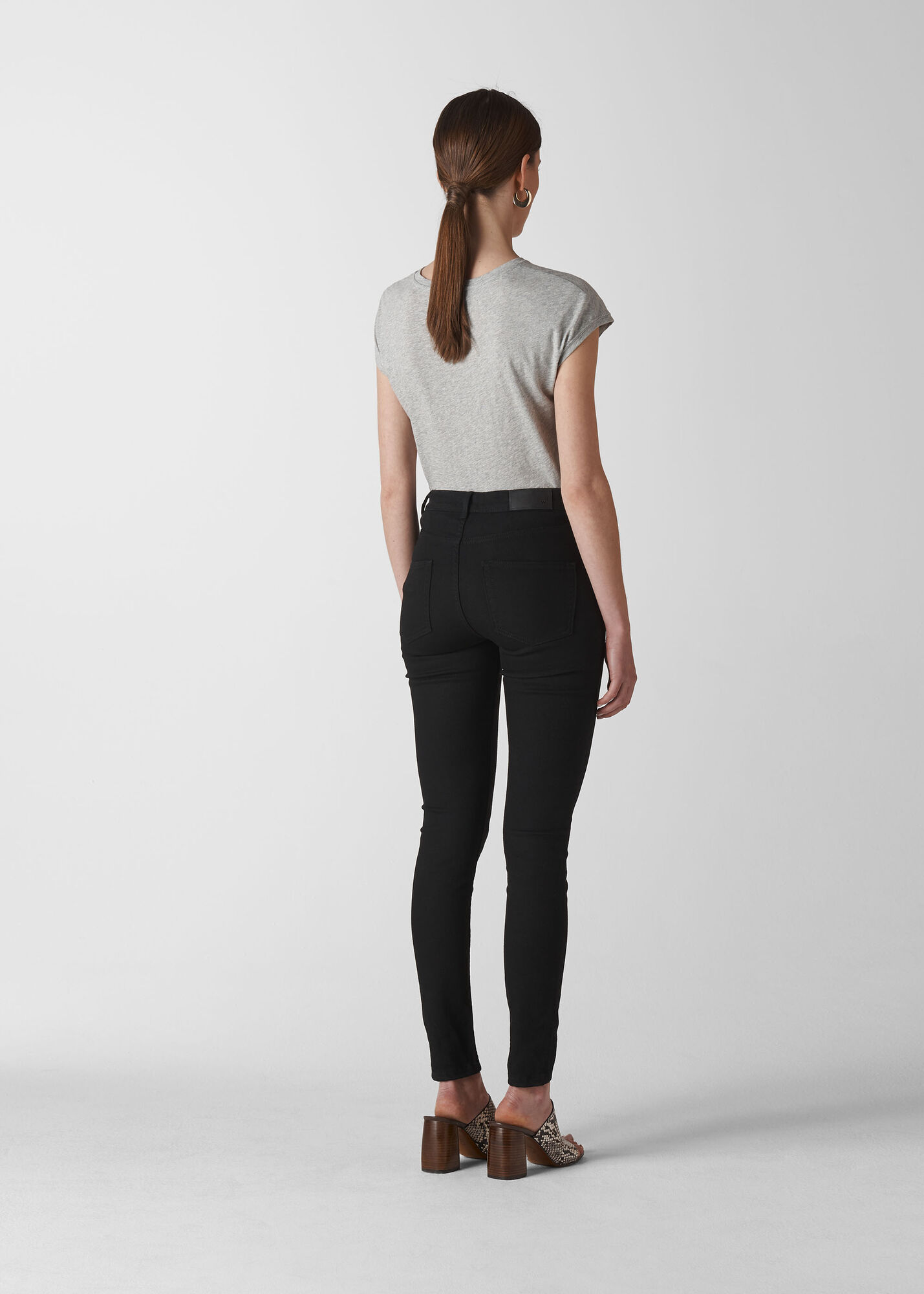 Black Black Skinny Jean WHISTLES
