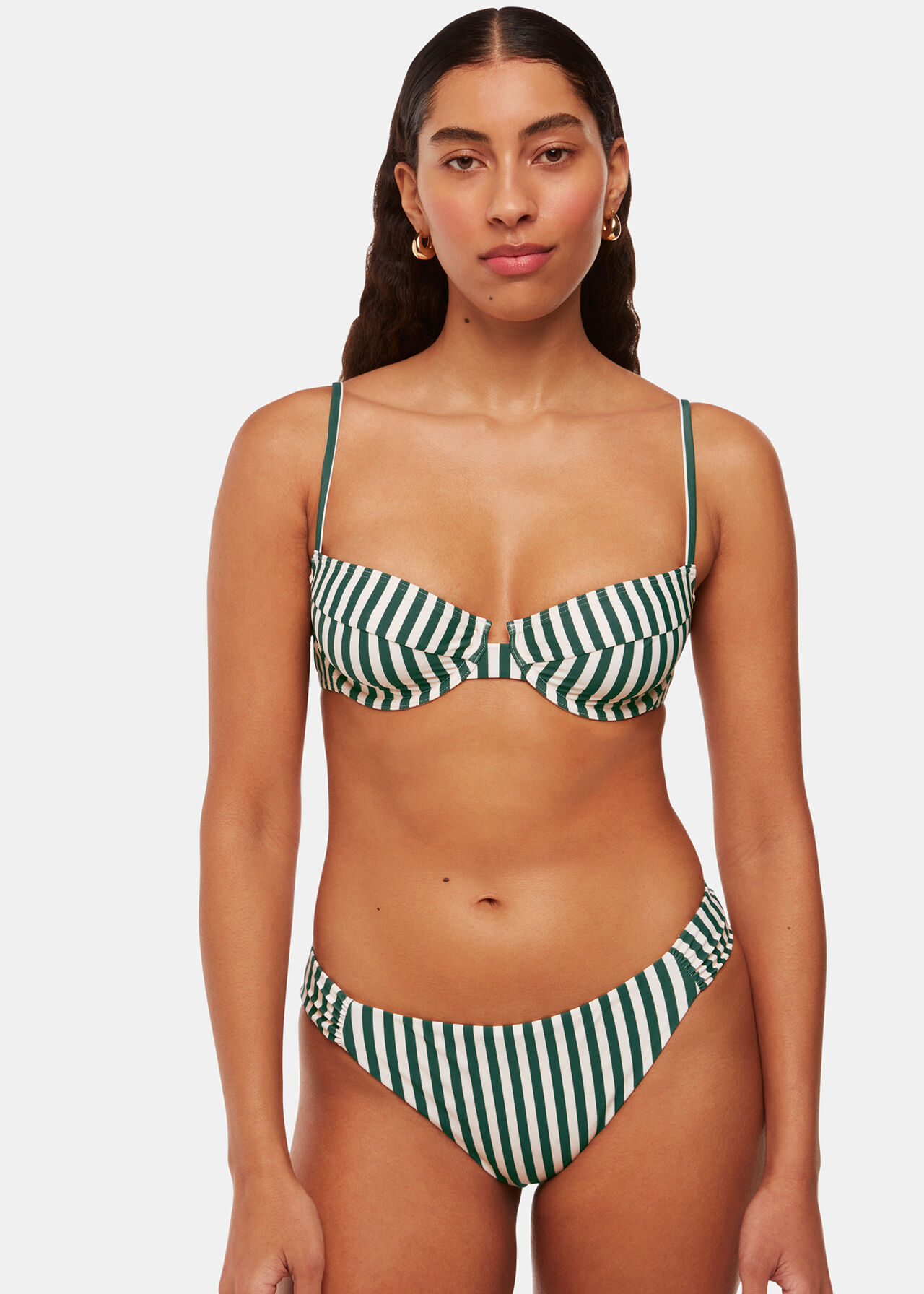 Stripe Bikini Top