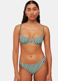 Stripe Bikini Top