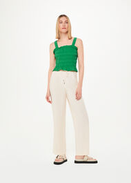 Saskia Crinkle Strappy Top