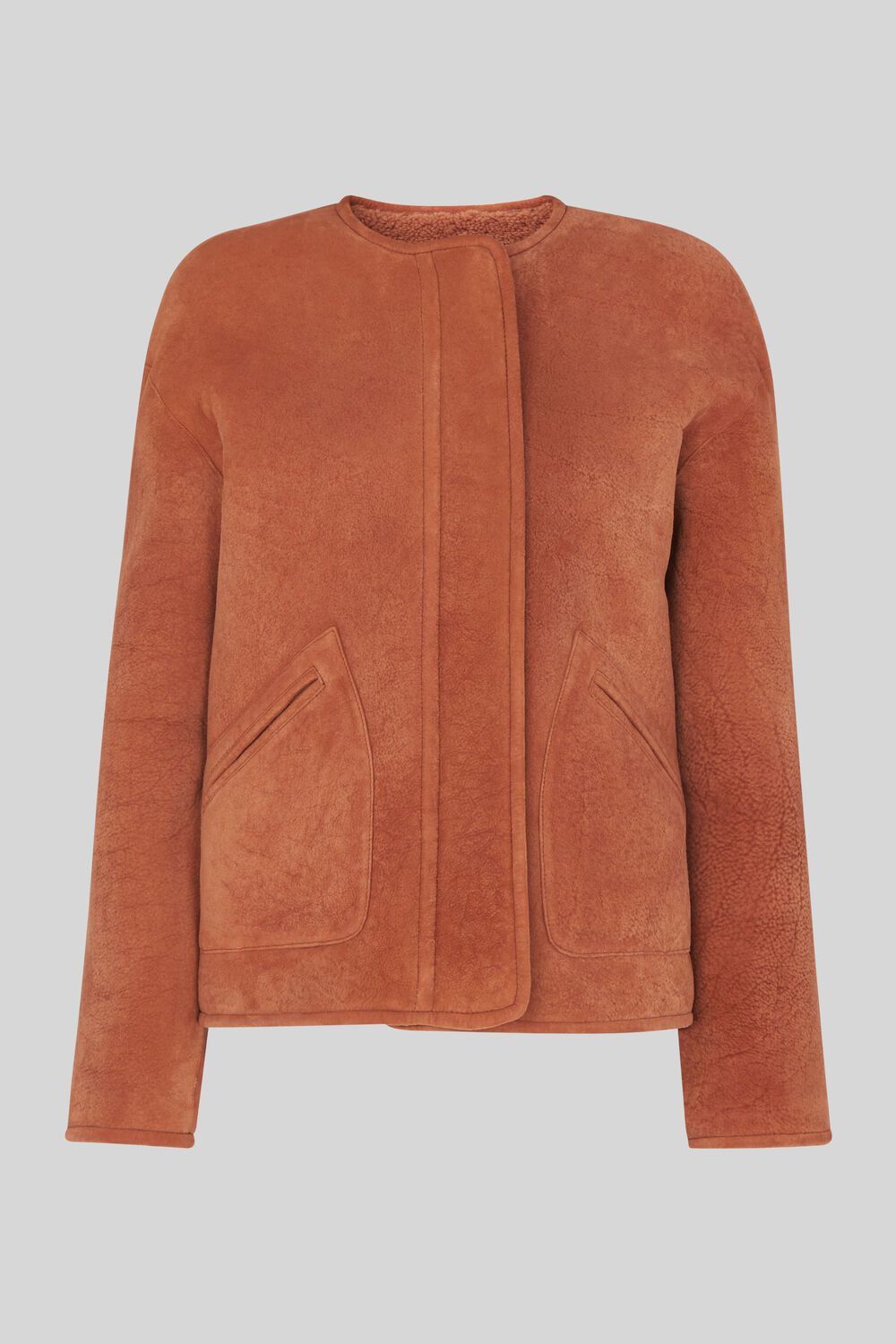 Drew Reversible Shearling Pink