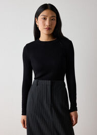 Essential Ribbed Crew