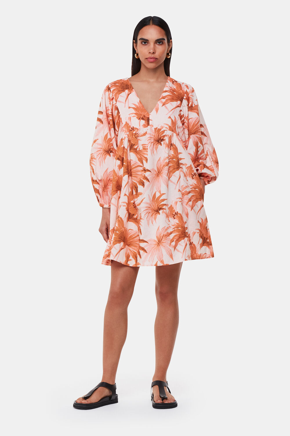 Honolulu Linen Blend Dress