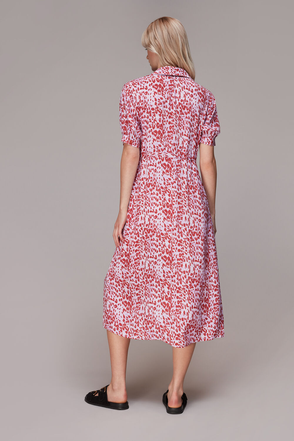 Summer Cheetah Midi Dress