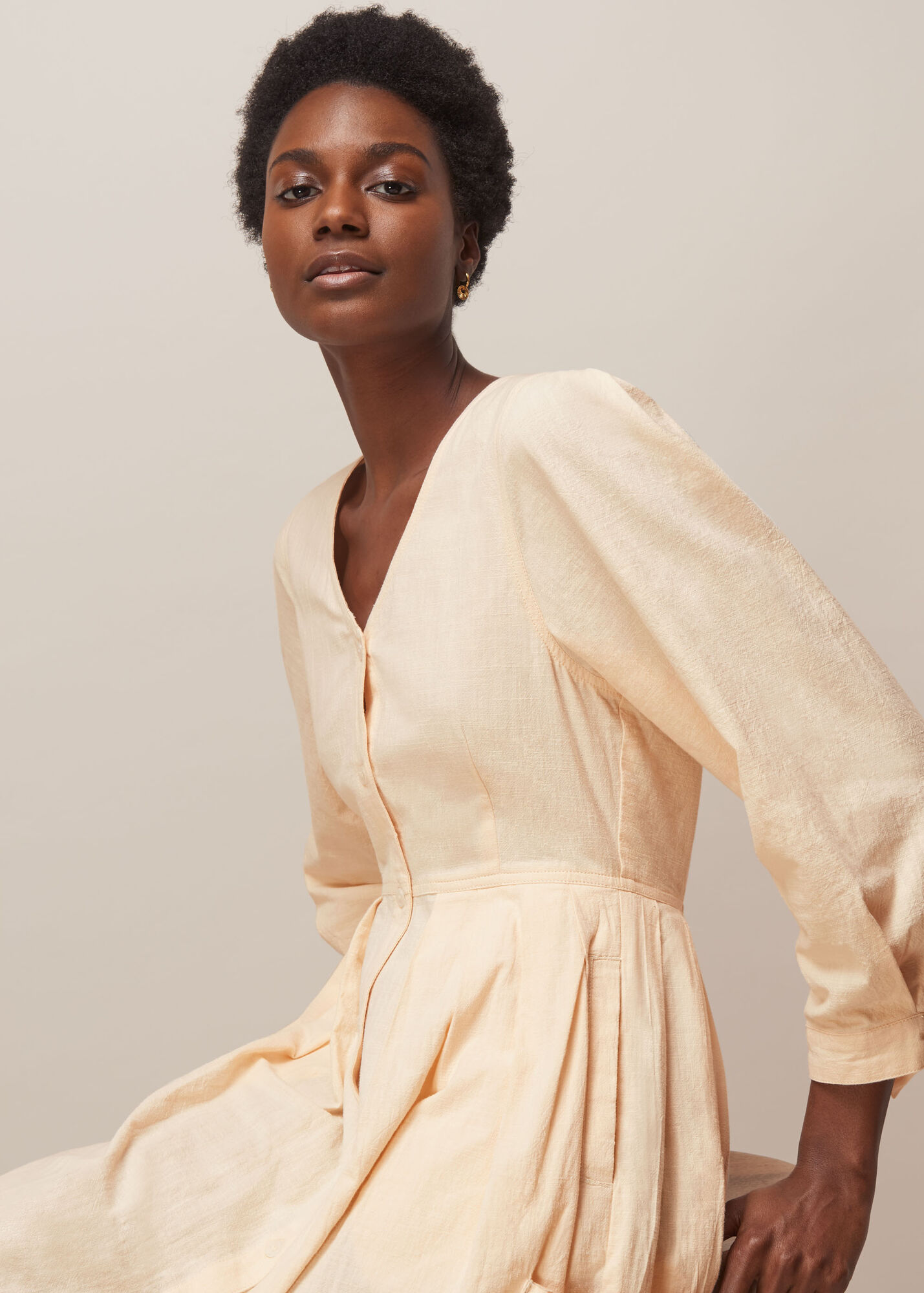 Ivory LF Markey Orlando Dress | WHISTLES