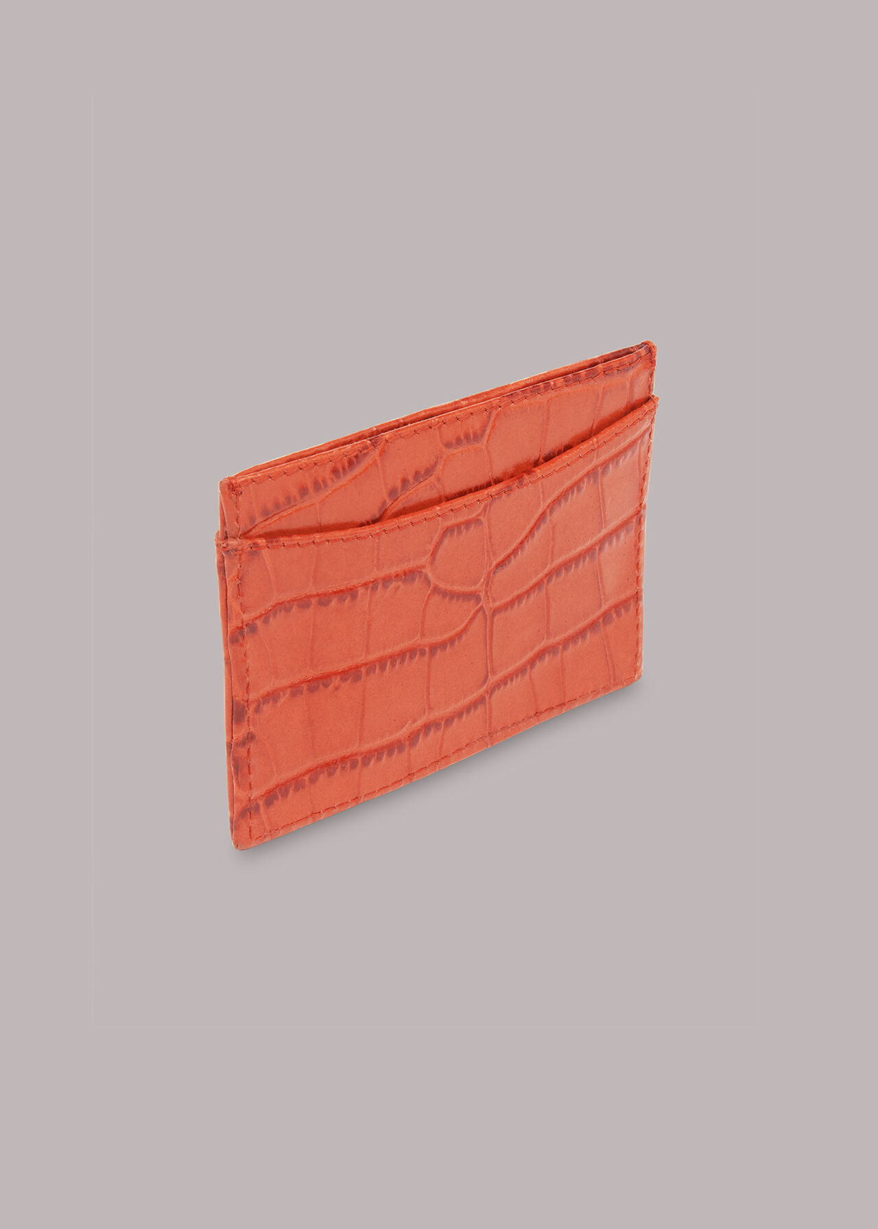 Shiny Croc Card Holder