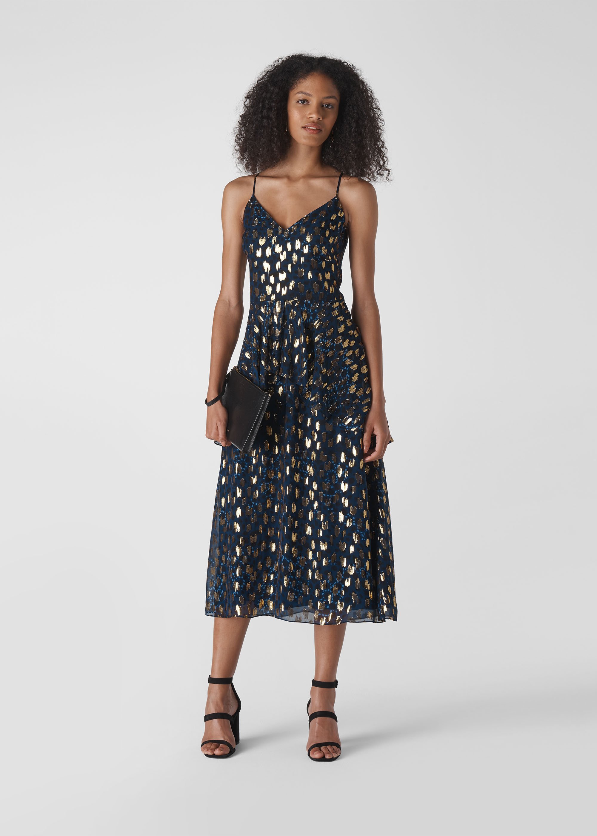 Christmas print best sale dress