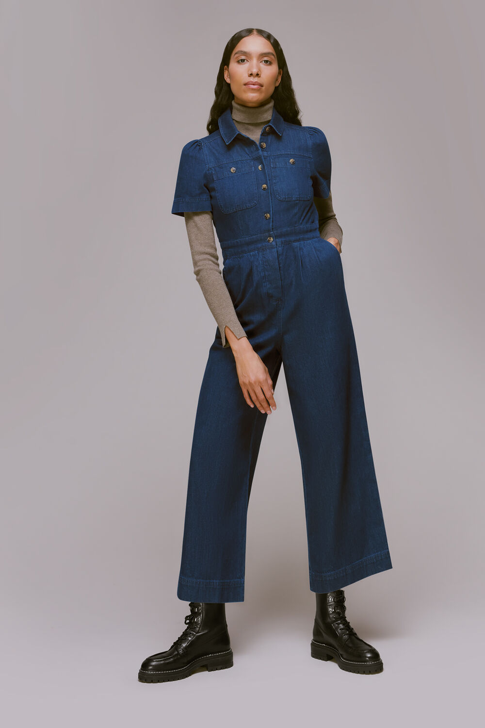 Emma Denim Jumpsuit