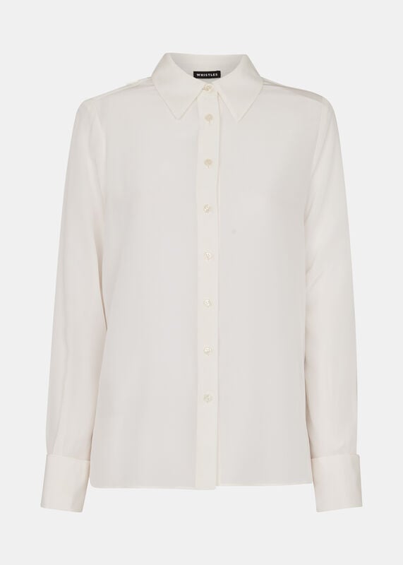 Ivory Ultimate Silk Shirt