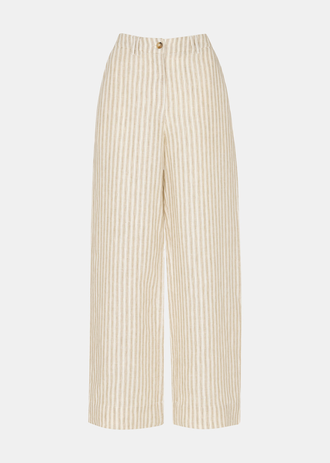 Linen Stripe Trouser