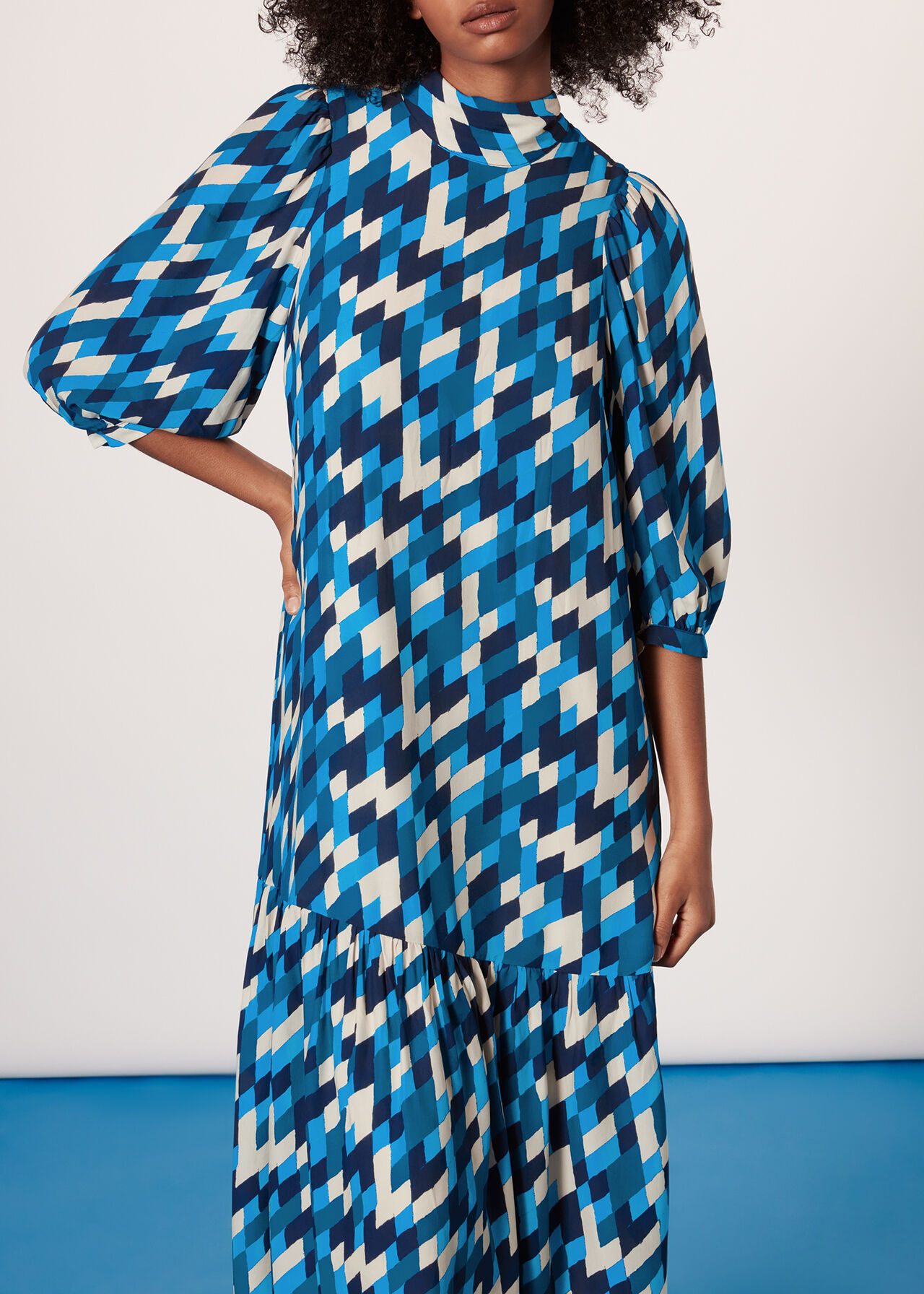 Diagonal Diamond Dress