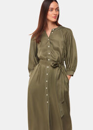 Mabel Topstitch Dress