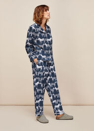 Zebra Print Cotton Pyjama Set