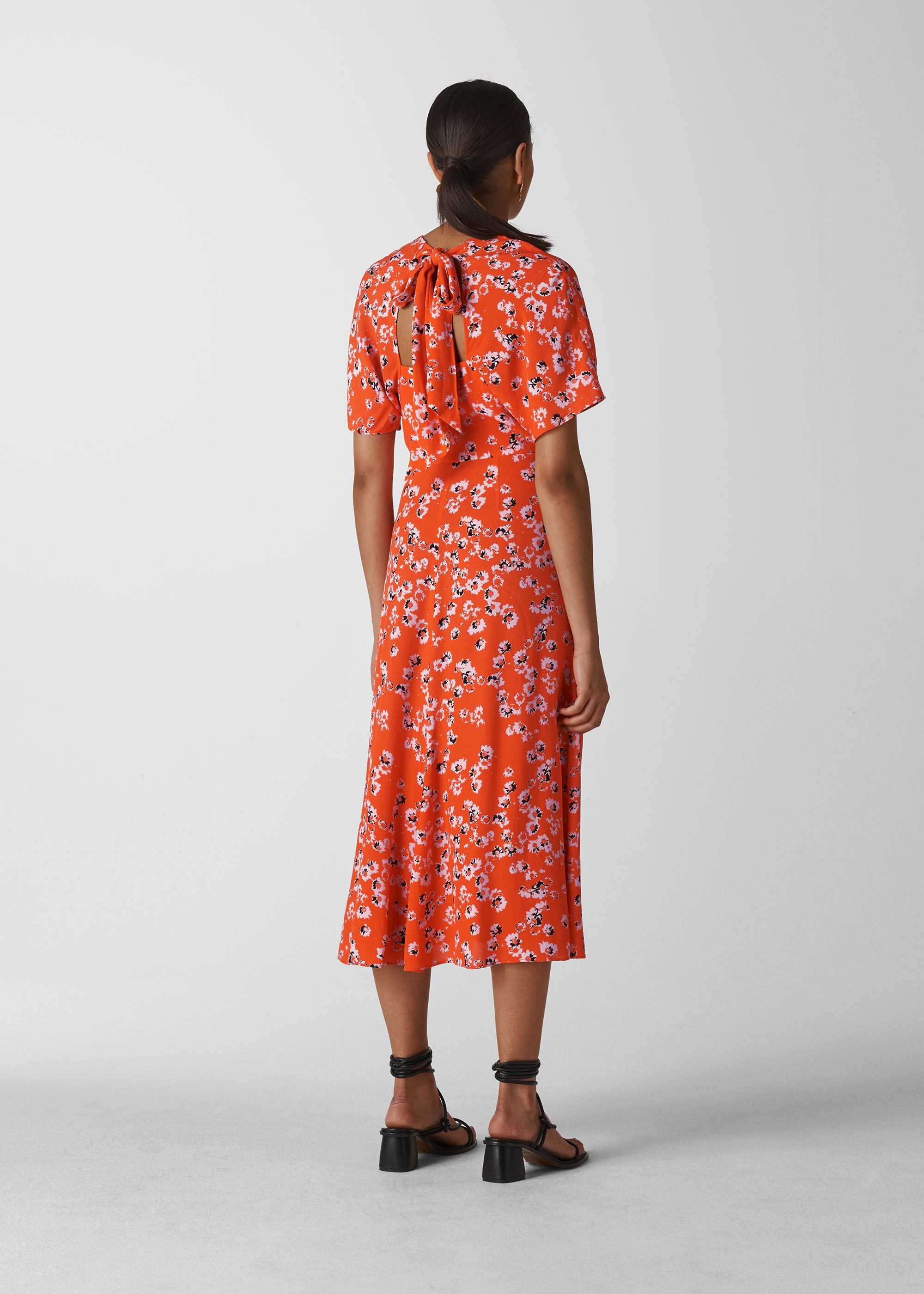 Whistles dress hotsell red
