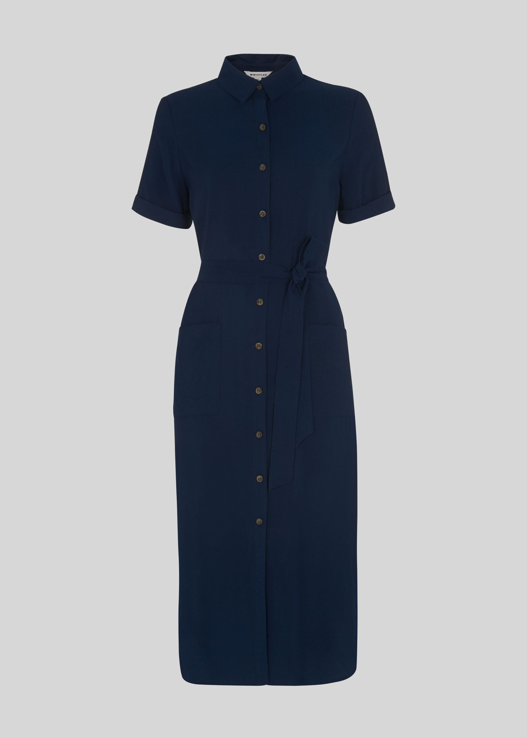 whistles montana shirt dress