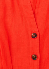 Fiona Linen Button Jumpsuit