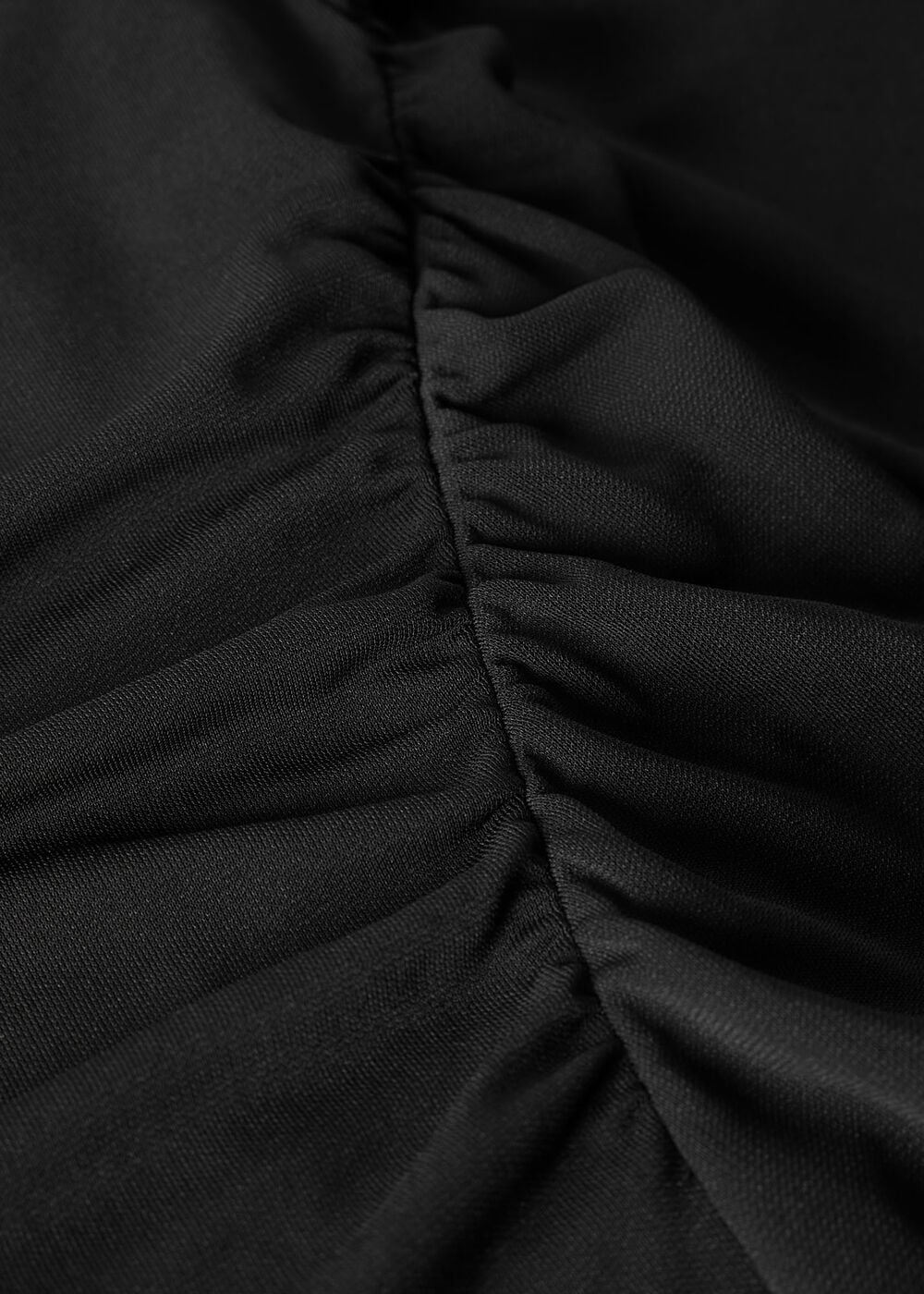 Ruched Halter Jersey Dress