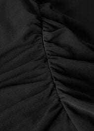 Ruched Halter Jersey Dress