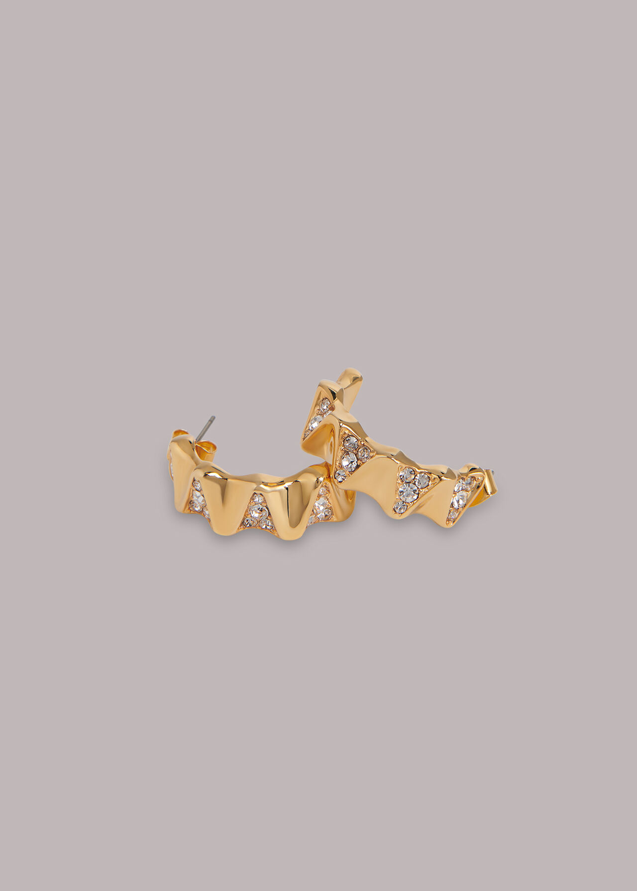 Zigzag Gem Earring