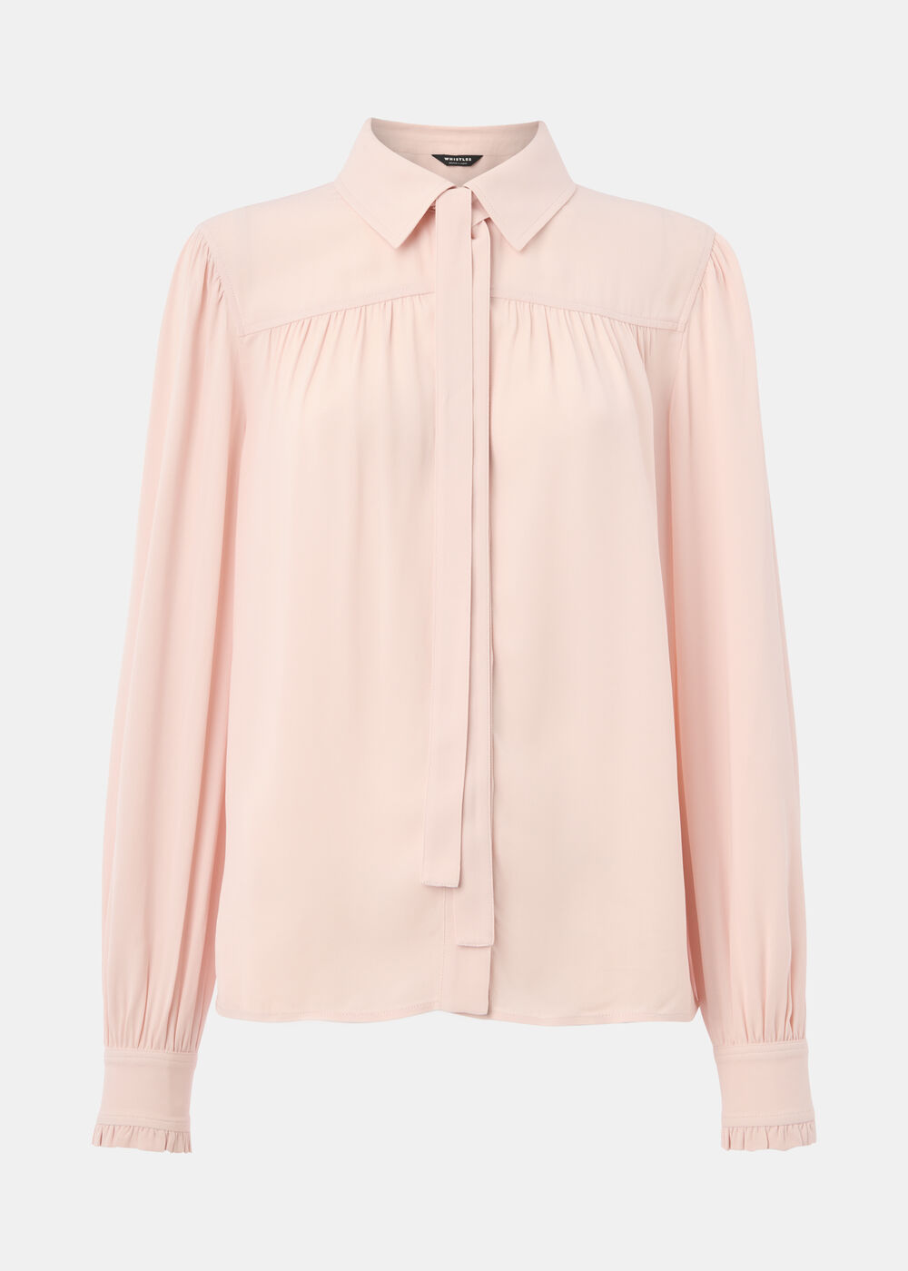 Tie Detail Crepe Blouse