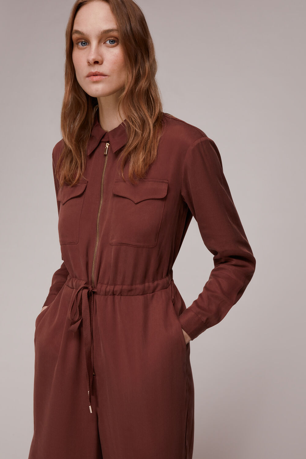Danny Zip Front Jumpsuit
