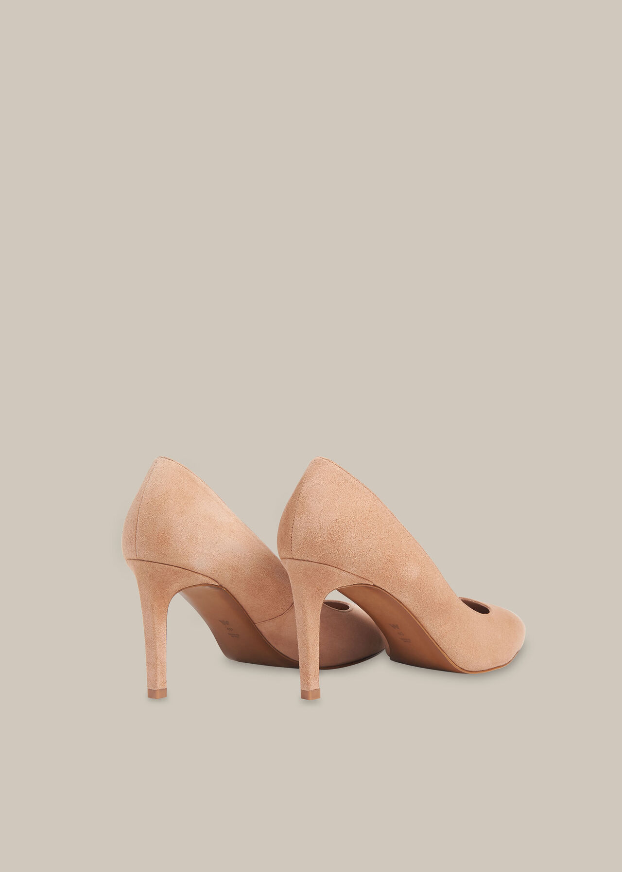 Cari Mid Suede Point Pump
