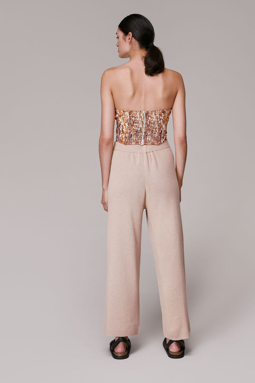 Knitted Wide Trousers