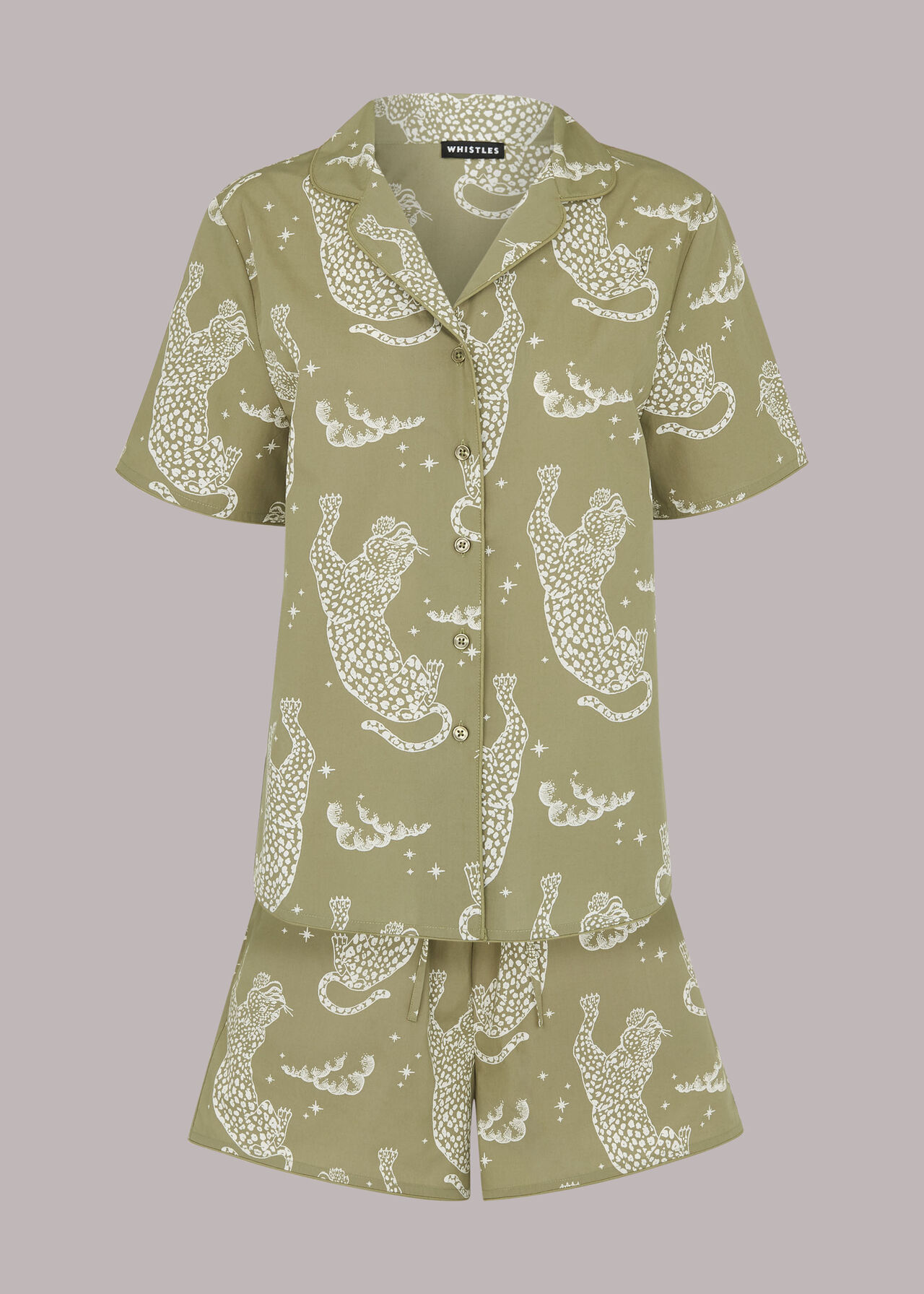 Starred Leopard Pyjamas