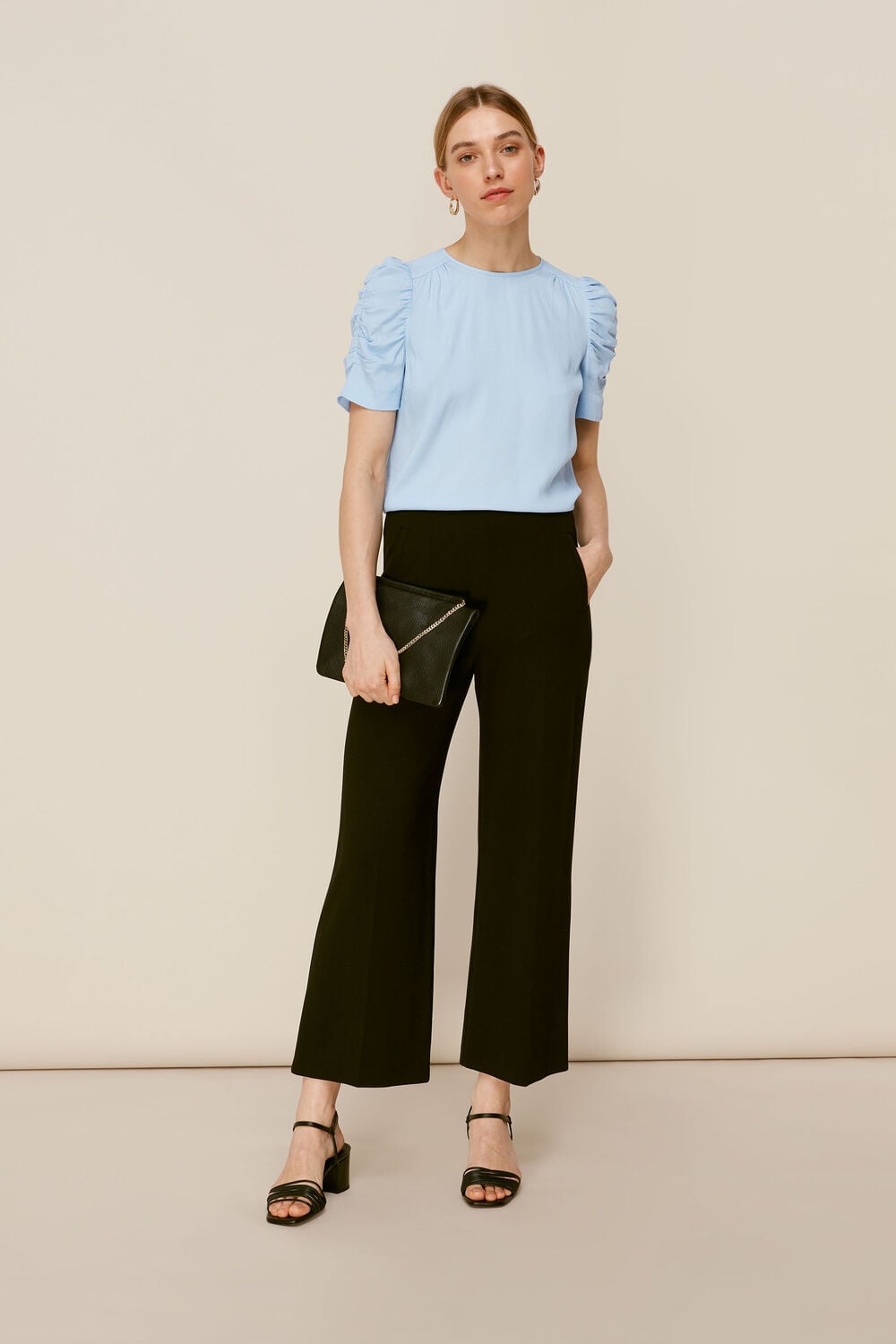Nelly Shell Top Pale Blue