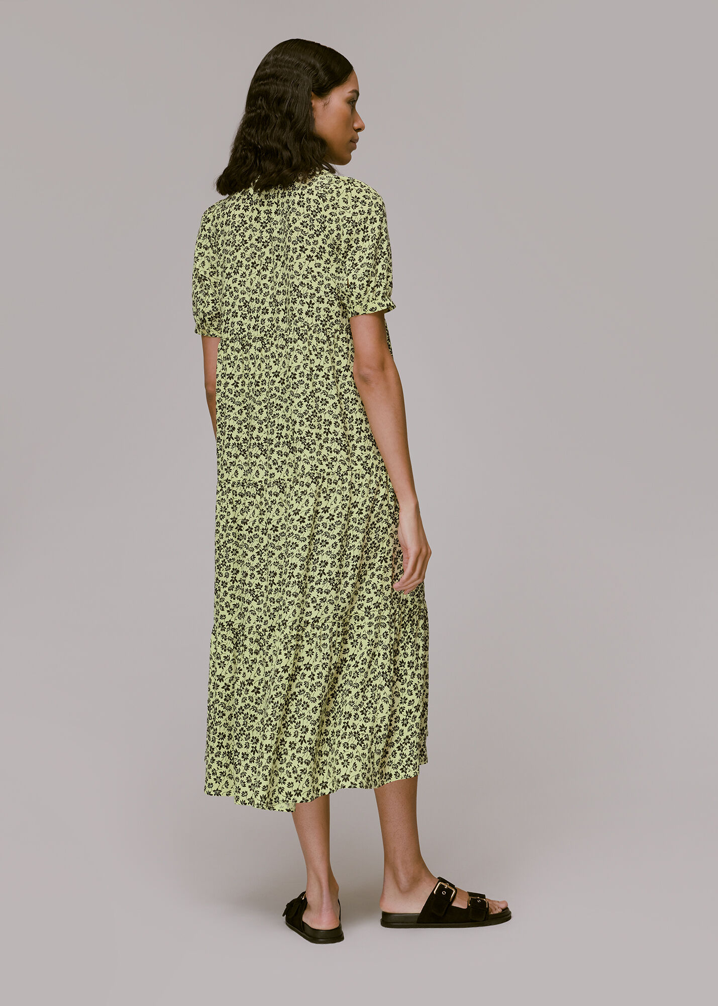Pamela | Floral Trapeze Dress main image 0