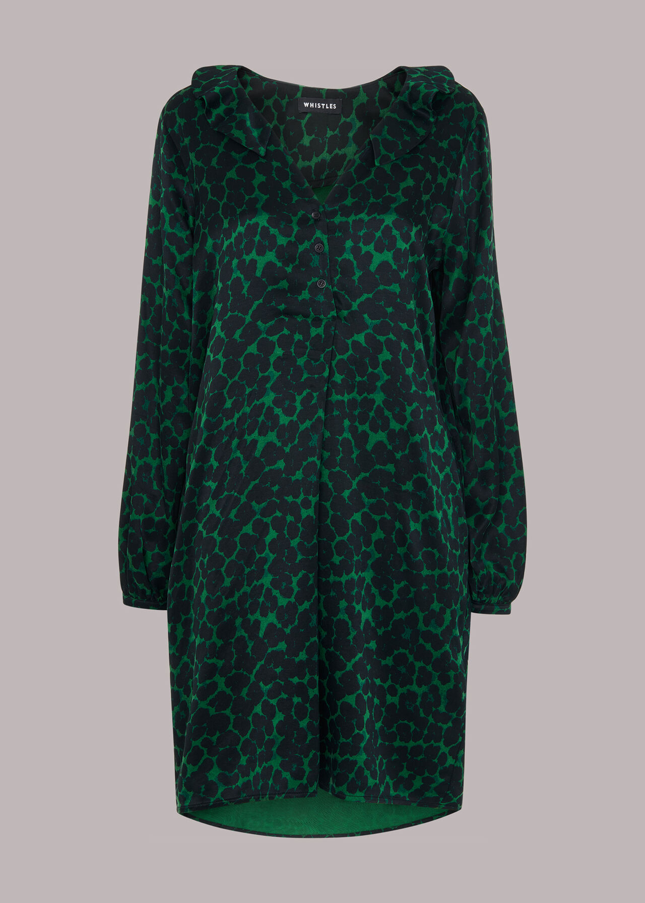 Smudge Animal Frill Dress