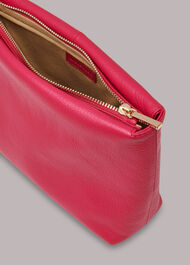 Avah Zip Top Clutch
