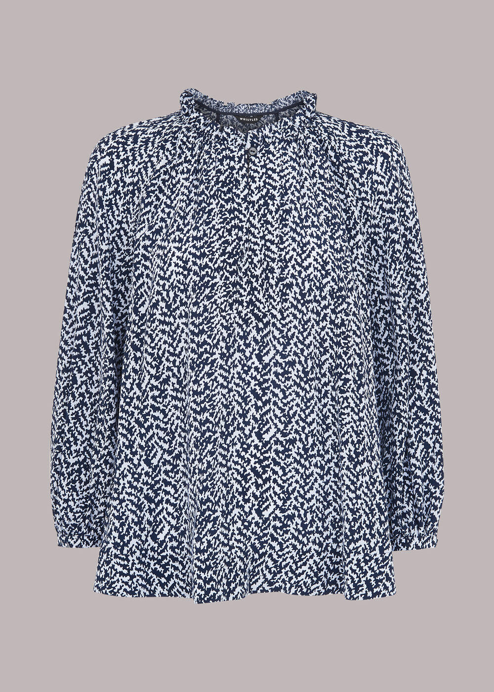 Zig Zag Print Blouse