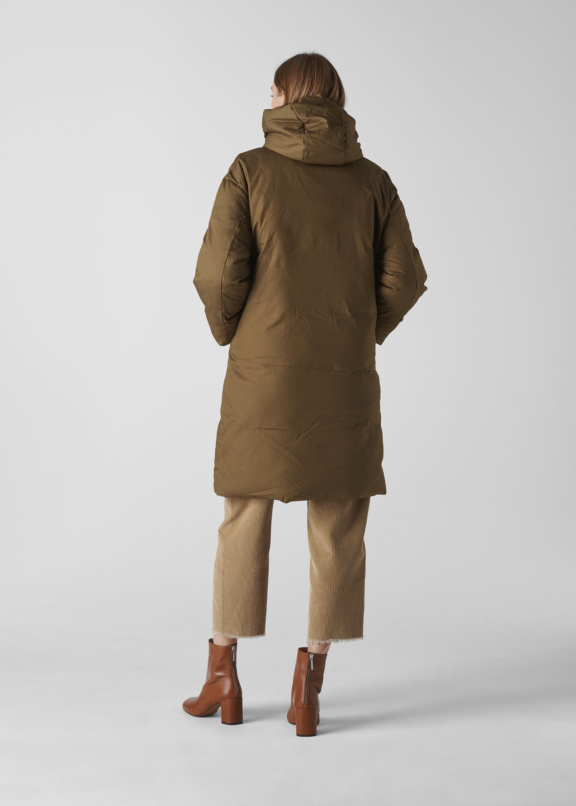 Whistles parka khaki on sale
