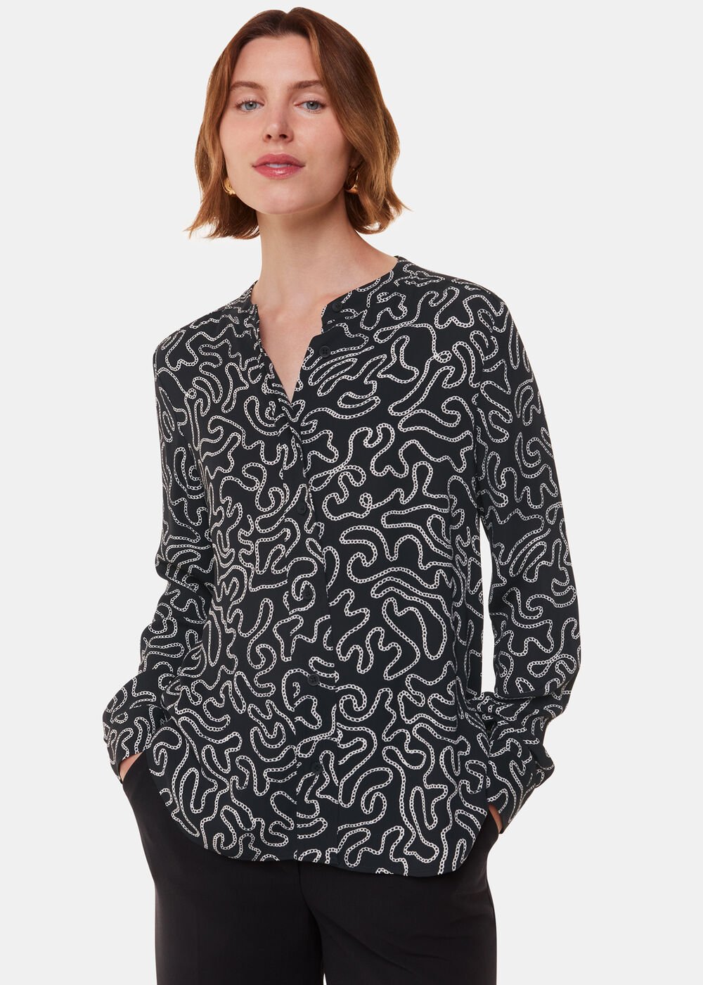 Chain Print Shirt