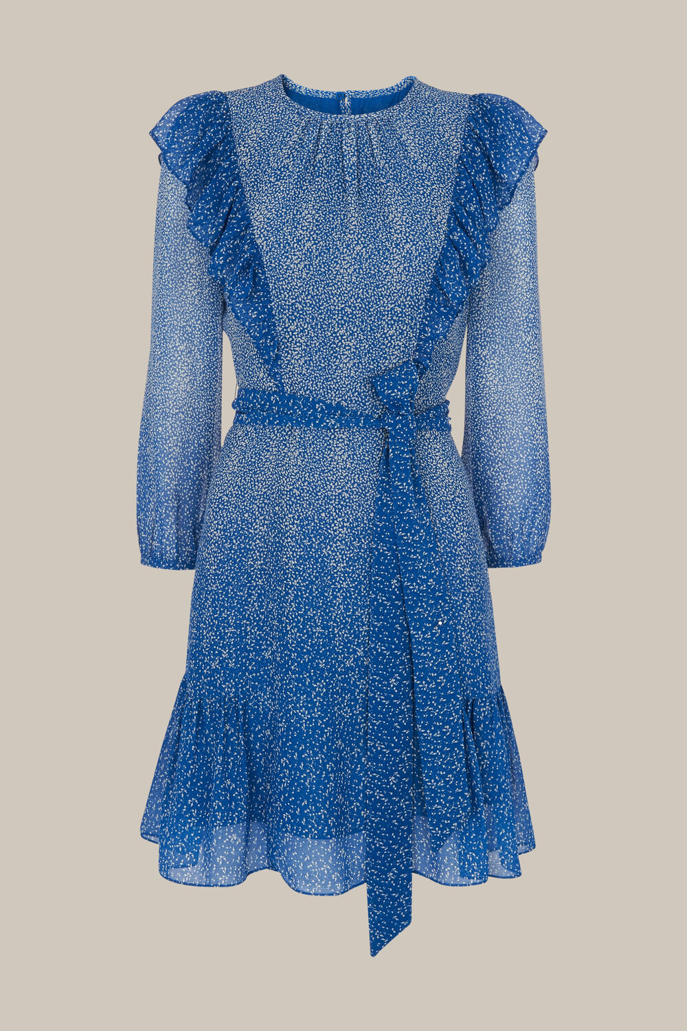 Floral Gradient Dress Blue/Multi