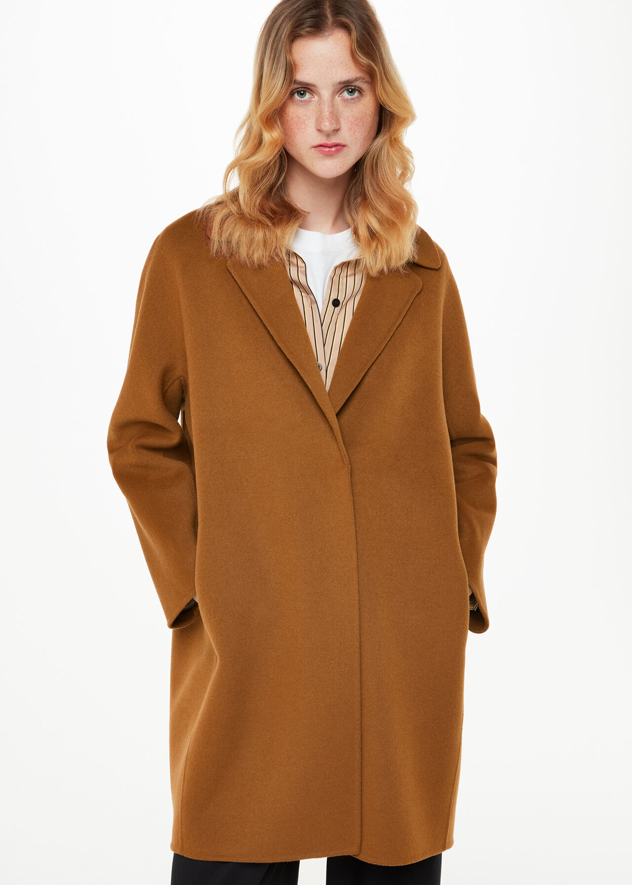 Julia Wool Double Faced Coat